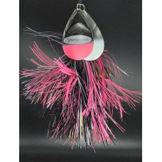 Pinkerton with Smoke White Tip and Smoke Pink Tip Blades